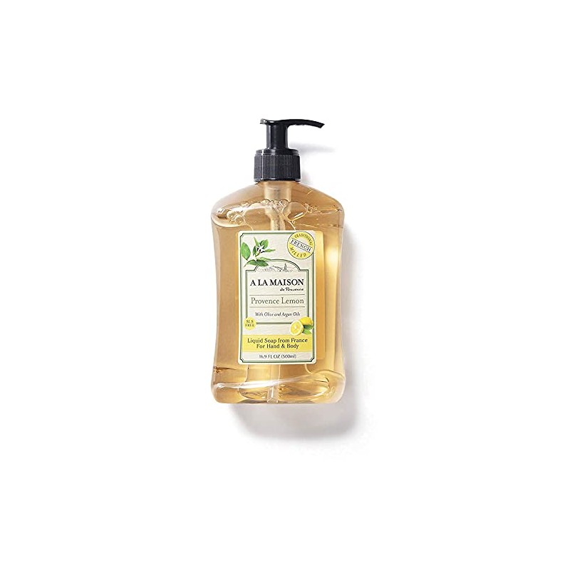 Jabón líquido para manos con limón de Provenza, hidratante natural