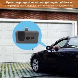 2-Pack 370LM, 371LM, 372LM, 373LM, 139.53753 Garage Door Opener Remote Compatible with Sears, Craftsman, Chamberlain, and Liftmaster Models with Purple Learn Button Only - 315mhz Frequency