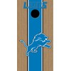 Tower Decals Laminated Detriot Lions Wood Look Cornhole Board Vinyl