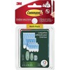 Command Multipack Transparent Strips for Outdoor Use, 8 Small (S),