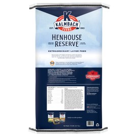 Kalmbach Feeds Henhouse Reserve 17% Whole Grain Complete Layer Feed for Hens, 50 lb