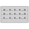 15 Pcs Garage Door Hinges Kits for 7' Height Garage