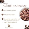 CHEF POPPIN Gourmet Coated Popcorn, Oatly's Oatmilk & Chocolate 120g