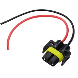 YUNPICAR H11 H8 880 881 - Adaptador hembra para faros delanteros o faros antiniebla, 2 unidades