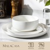 MALACASA 24 OZ Cereal Bowls, 5.8 Inch Soup Bowls Ceramic