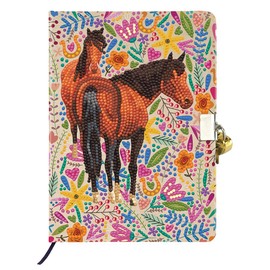 Crystal Art Secret Diary - Horse Love - Diamond Painting Kit for Ages 8 and Up
