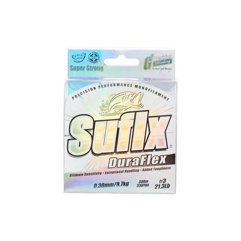 Sufix Duraflex Monofilament 0.30 mm 8.5 kg 300 m