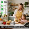 304 Stainless Steel Burger Press, Heavy Duty Adjustable Hamburger Meat