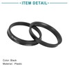 ACROPIX 73.1 to 66.1mm Hub Centric Rings Black - Pack