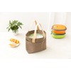 Vinsani Insulated Tote Canvas Thermal Lunch Bag Reusable Portable Cooler
