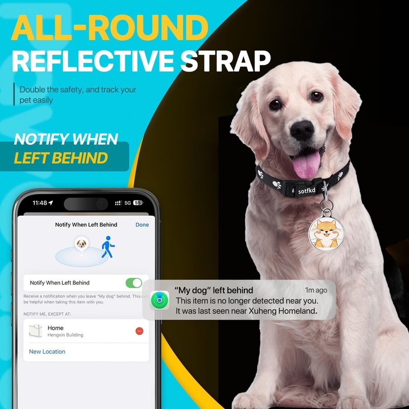 Cat Tracker Collar-Cat GPS Tracker-GPS Tracker for Cats| Dual-System Tracker