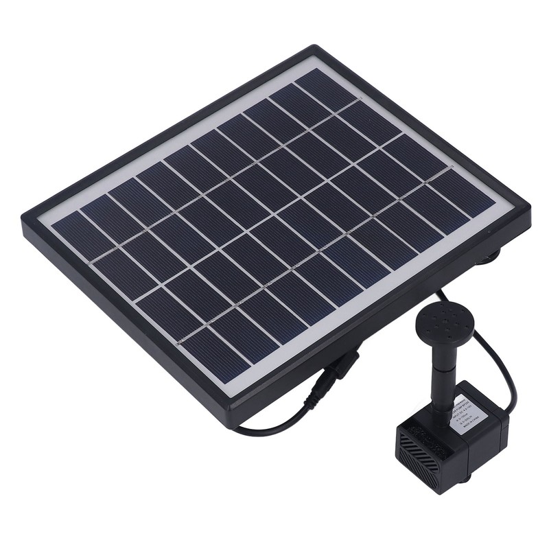 Solar Fountain Pump 6W 10V High Conversion Efficiency Anti Clogging