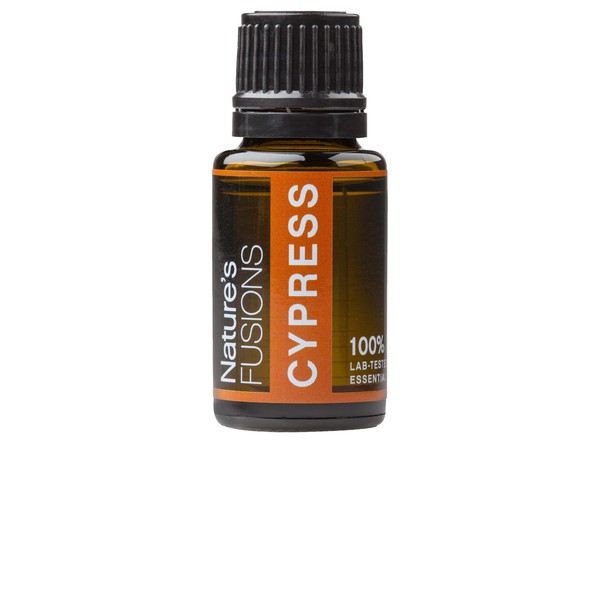 Nature's Fusions French Cypress, 100% Pure and Natural Essential Oils,
