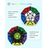 ROXENDA Dodecahedron Cube, Pentagon Speed Cube - Easy Turning &