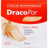 Dracopor Wundverband 8x10 cm Steril Hautfarben, 5 St