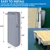 Dock Bumpers Fenders,Boat Dock Bumpers for Edge or Side,Marine Fender