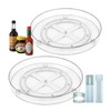 PHMING Set of 2 Rotating Spice Rack, 23.5 cm Turntable