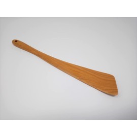 [katajiya] Mountain Cherry Blossom Turner, Turner, Wooden Spatula, Handmade Production, One Piece [Domestic Yamazakura Solid Wood] L: 11.8 inches (300 mm)