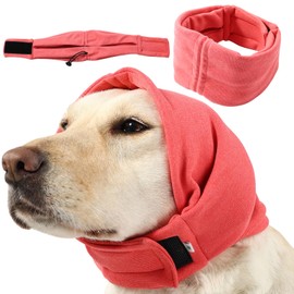 Kercynar Dog Reducing Noise Hoodie, Ear Covers for Bath, Thunderstorms, Dog Anxiety Relief Hoodie