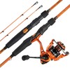 KastKing Lethal Blaze Twin-tip Spinning Combo-7'4" Medium Heavy-3000 Reel