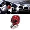 Steering Wheel Spinner Knob Skull Shape Universal Power Handle for