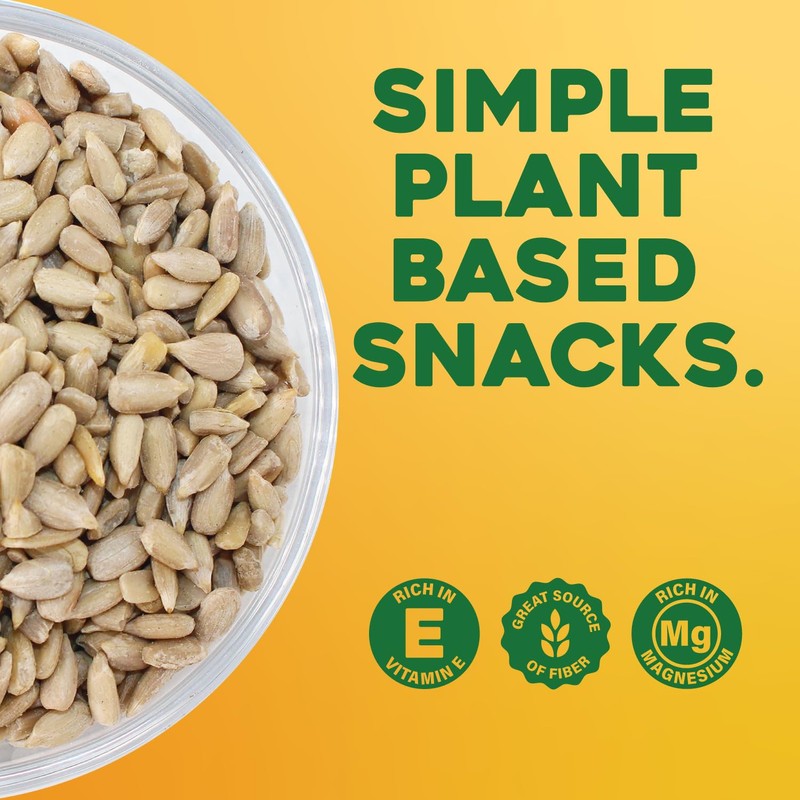 Sunbest Natural Raw Sunflower Seeds, 2 lbs – Unsalted &
