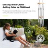 Wind Chime with Wind Spinner, Creative Wind Chimes with 6