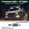 Devil Eyes Light for Cars, USB Flexible Car LED Display,