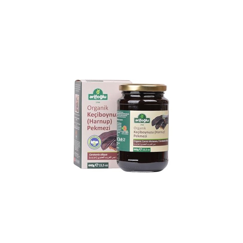 Arifoglu Organic and Pure Molasses Series (Carob Molasses 16.9 Oz