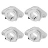 SG Store 4 Pieces SHF12 Shaft Support Blocks 12mm Linear