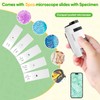 Pocket Microscope for Kids and Adults - 135x Mini Microscope,