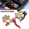 YCY Car Battery Terminal Connector Clamp 2Pcs Quick Release Adjust