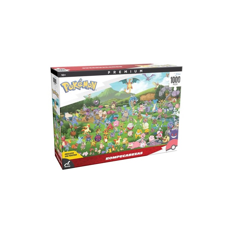 Novelty Corp - Rompecabezas Premium Pokemon_ 1000 Piezas