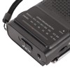 AM FM Pocket Radio with Speaker 3.5mm Jack Battery Powered