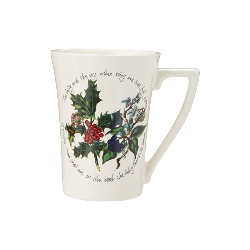 Portmeirion Home & Gifts HV79021 Mugs (M) S/2, Ceramic, Multi-Colour,