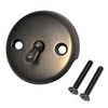 DANCO Overflow Plate with Trip Lever, Oil Rubbed Bronze, 1-Pack