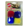 SPOT Wool Pom Poms Cat Toy - Interactive Wool Balls