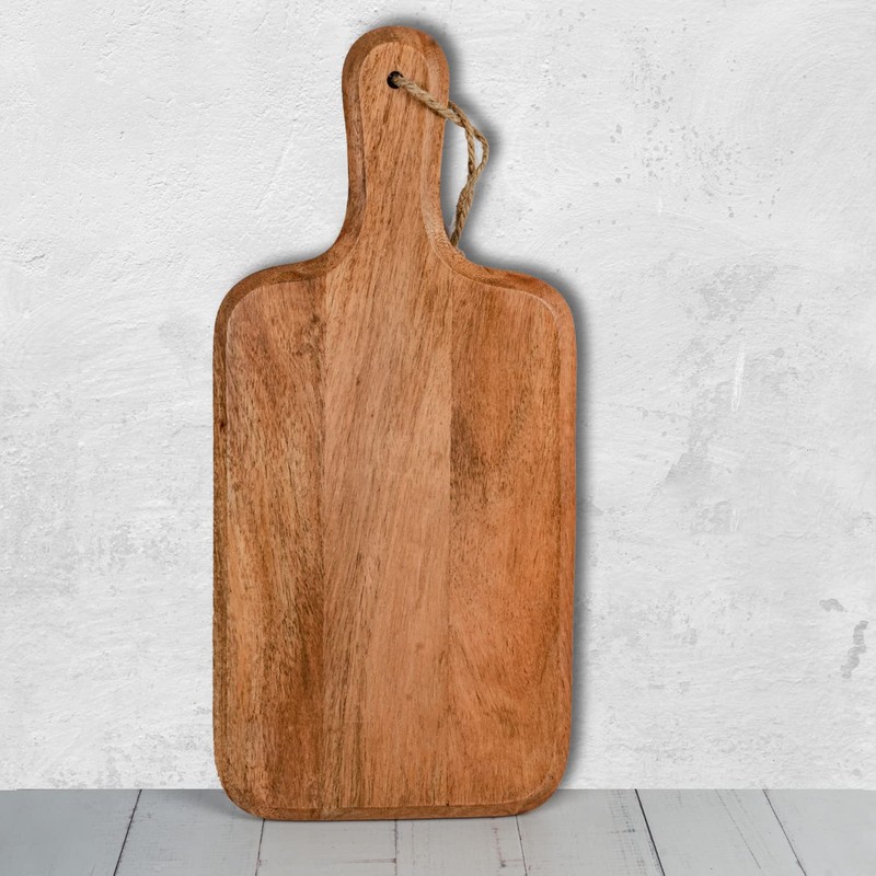 Samhita Acacia Wood Cutting Board, for Meat, Cheese, Bread, Vegetables