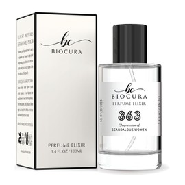 BIOCURA BC Perfume 363 Inspired by Jean Paul Scandalous Women Replica Fragrance Dupes Eau de Parfum Spray Bottle 3.4 Fl Oz/100ml-X1