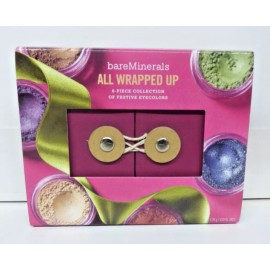 bareMinerals All Wrapped Up Mini Eye Kit 6pc NIB Garland Bauble Mistletoe Tinsel