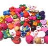 85 Pieces Wooden Beads Set, Mixed Motifs and Colours, Bead