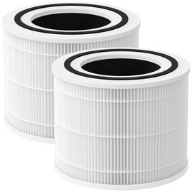 XBWW 2 Packs True HEPA 14 240 Replacement Filter Compatible with Puroair 240 Air Cleaner Purifier, 3 Stages Filtration of 240 Replacement HEPA Filter and Activated Carbon Filter