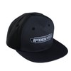Spiderwire Flat Bill Fitted Cap - Black/Grey, Large/X-Large