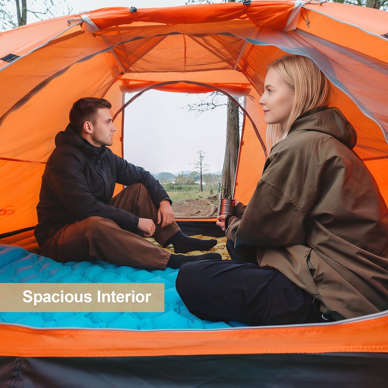 EchoSmile Lightweight Backpacking 2 Person Tent Waterproof Camping Tent
