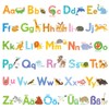 DECOWALL DS-1808DE ABC German alphabet wall sticker for children, letters