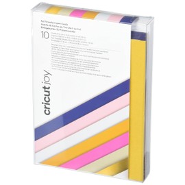 Cricut A6, Sensei, Joy Foil Transfer Insert Cards | 10 Pack | 11.4cm x 15.9cm
