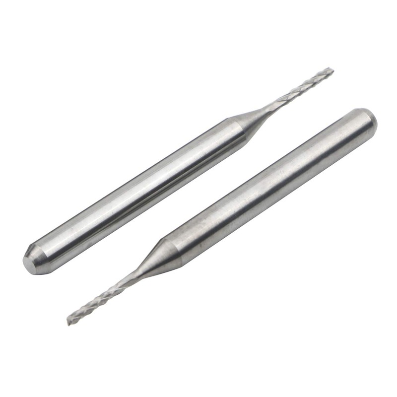 Pxyelec Tungsten Steel Carbide Engraving Bit PCB End Mill Engraving