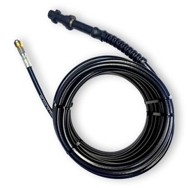 25 Metre Pipe Cleaning Hose for Pressure Washers - Easily Remove Blockages - Suitable for Almost All M&M Smartek Pressure Washers (for Kärcher K2 K3 K4)