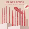 DENESTUP Lip Liner Combo Lip Plumper and Long Lasting Waterproof