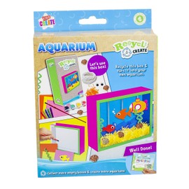 Kids Create - Aquarium Maker Set - Recycled Crafts - Arts and Crafts Set for Kids I Children's Craft and Design Kit